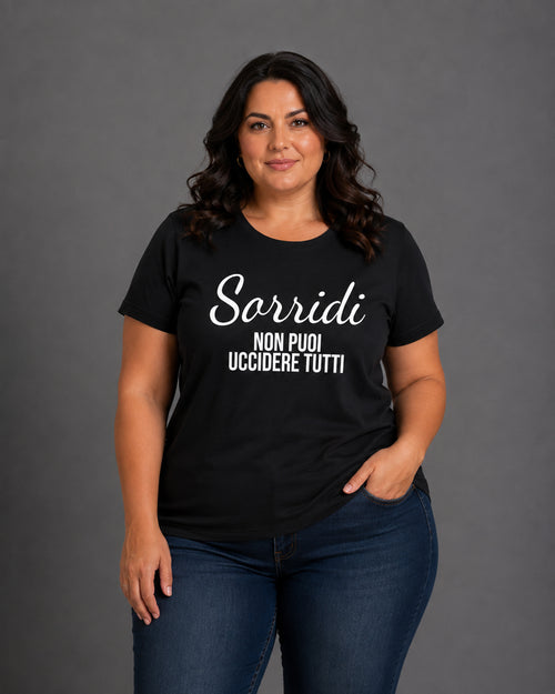 Carica immagine 1 in visualizzazione galleria. T-shirt Curvy Nonpuoi