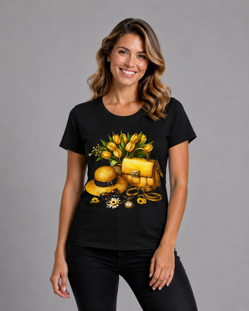 Carica immagine 1 in visualizzazione galleria. T-shirt Regular Yellow