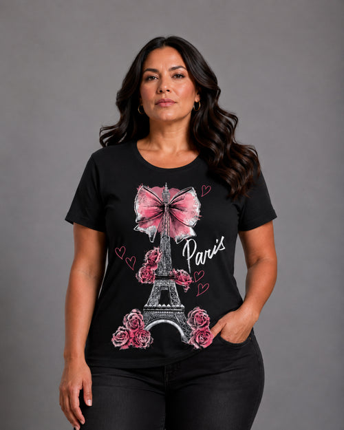 Carica immagine 1 in visualizzazione galleria. T-shirt Curvy Paris