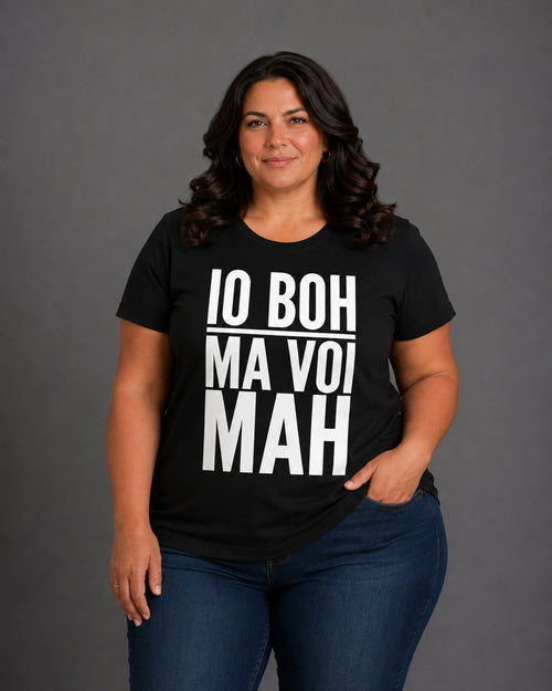 Carica immagine 1 in visualizzazione galleria. T-shirt Curvy Boh