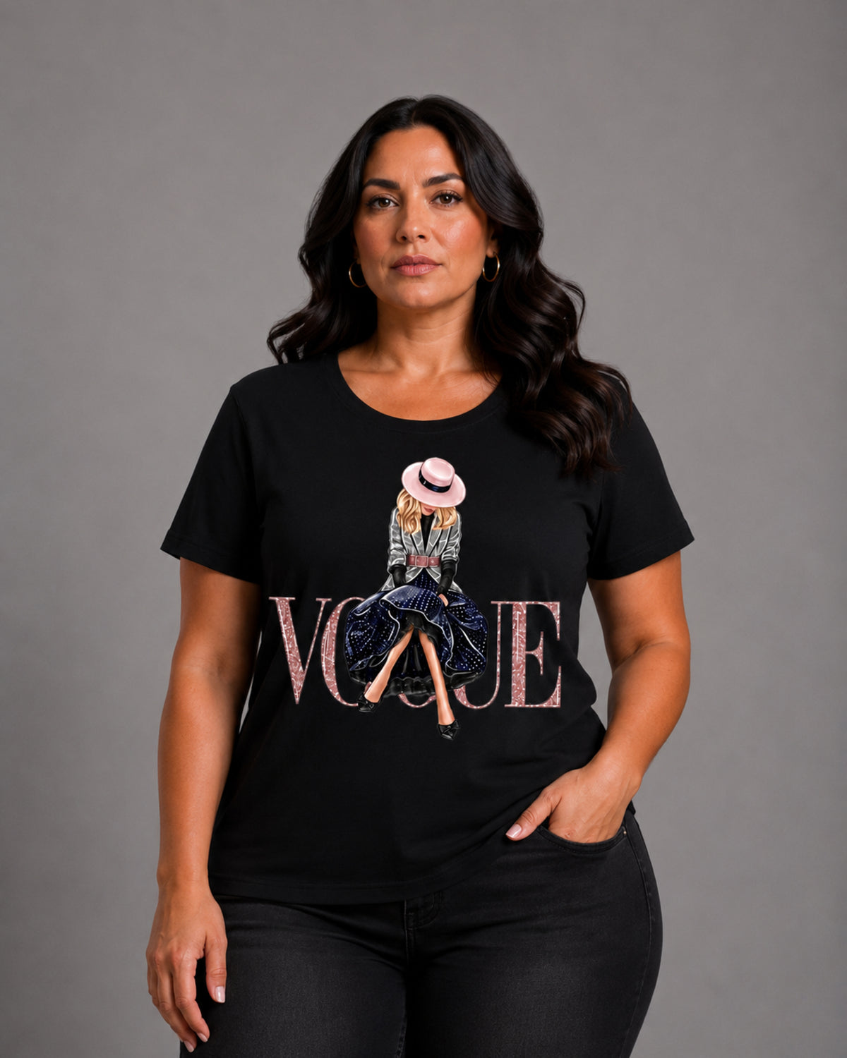 T-shirt Curvy Style