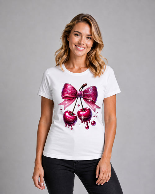 Carica immagine 1 in visualizzazione galleria. T-shirt Regular Cherries