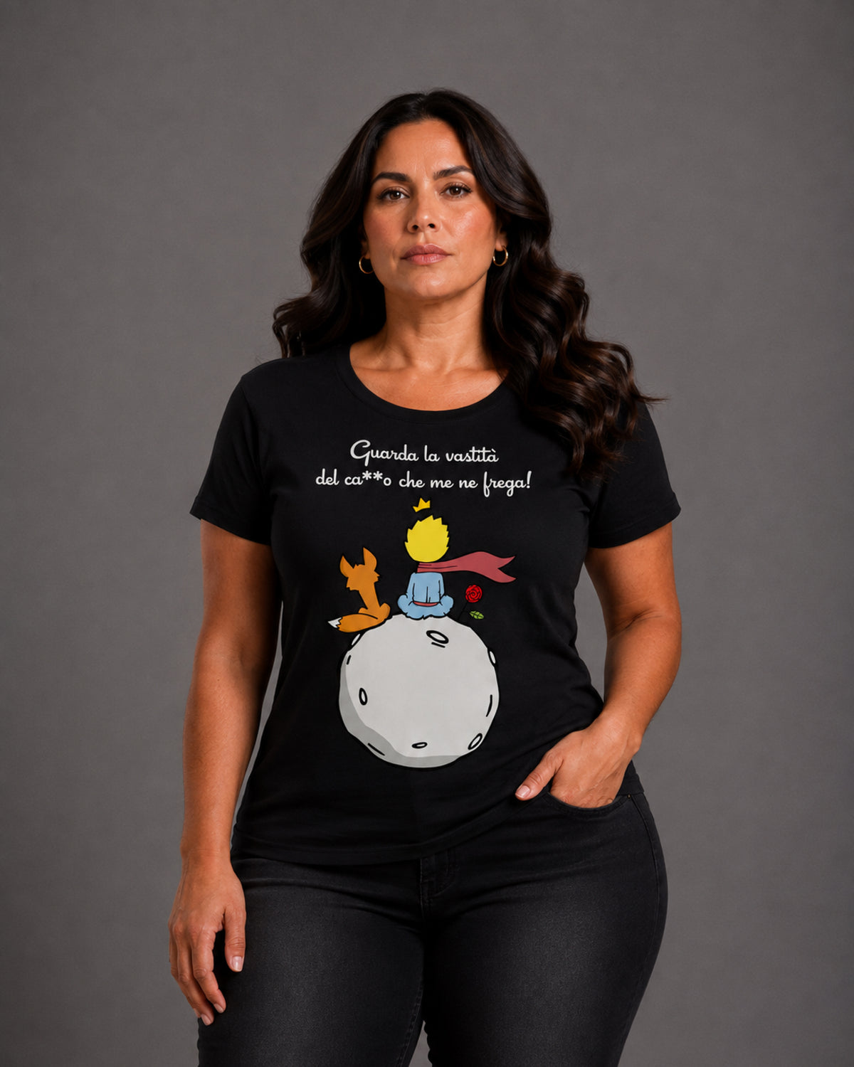 T-shirt Curvy Prince
