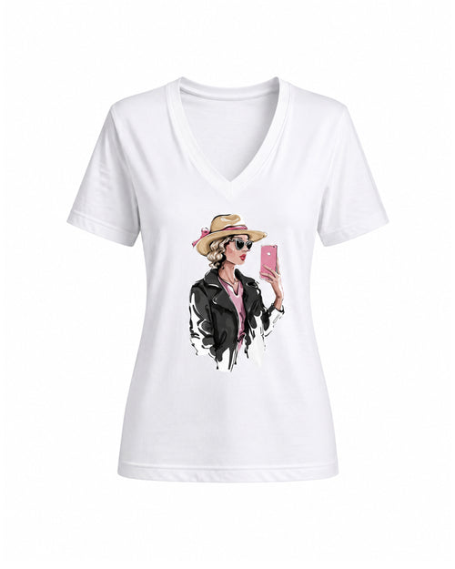 Carica immagine 1 in visualizzazione galleria. T-shirt Regular Selfie