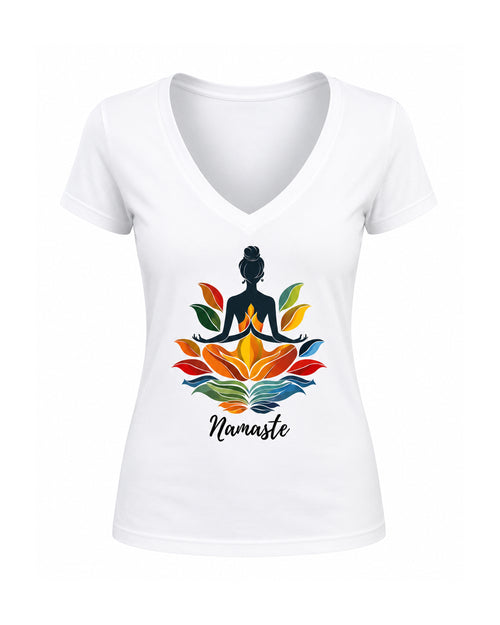 Carica immagine 1 in visualizzazione galleria. T-shirt Curvy Namaste