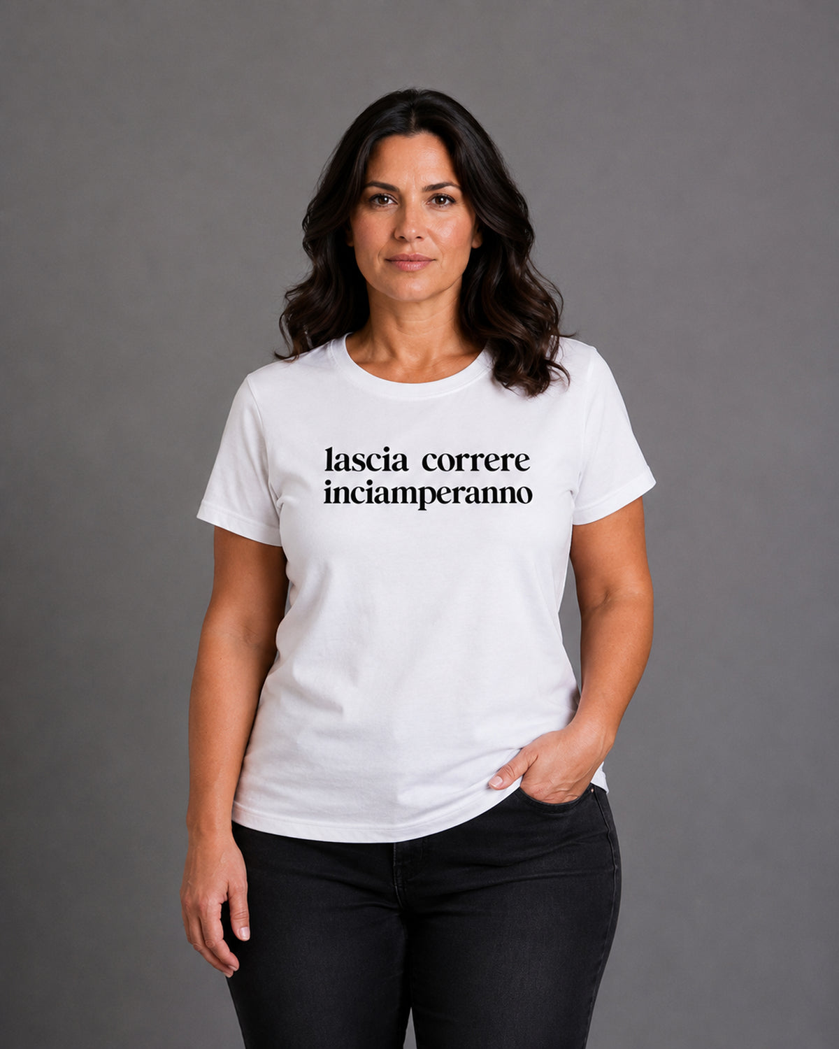 T-shirt Curvy Correre