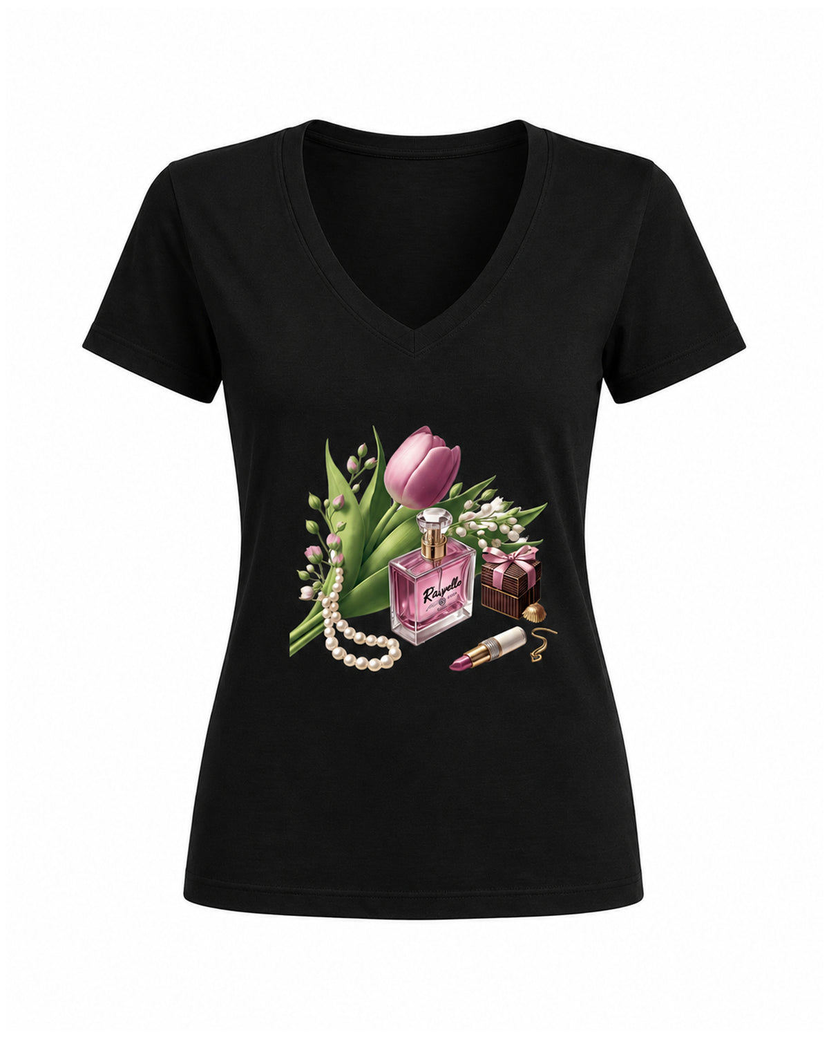 T-shirt Curvy Beautyflower