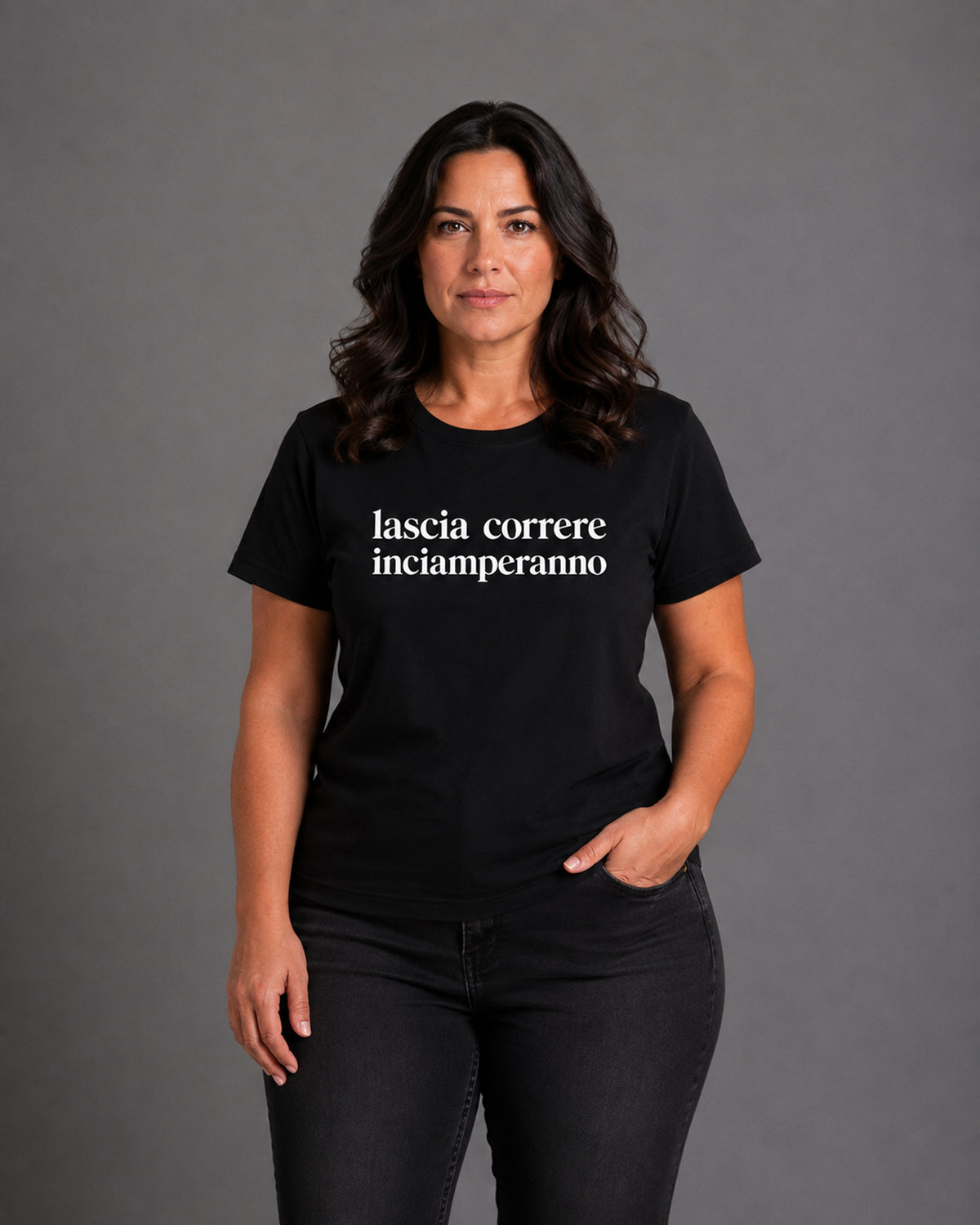 T-shirt Curvy Correre