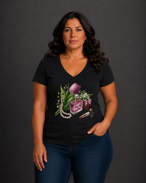 Carica immagine 1 in visualizzazione galleria. T-shirt Curvy Beautyflower
