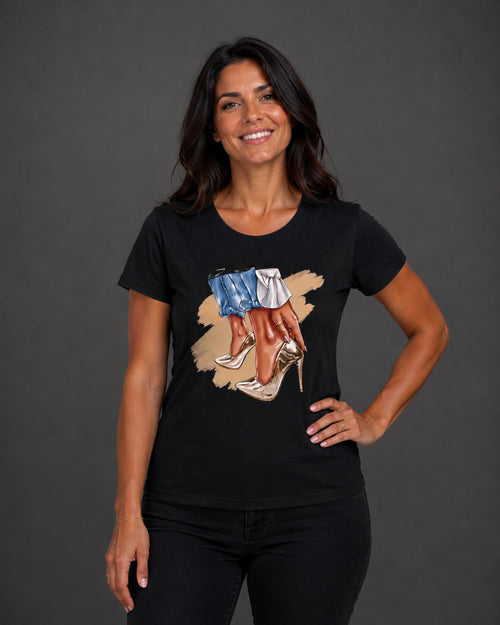 Carica immagine 1 in visualizzazione galleria. T-shirt Regular Goldshoes
