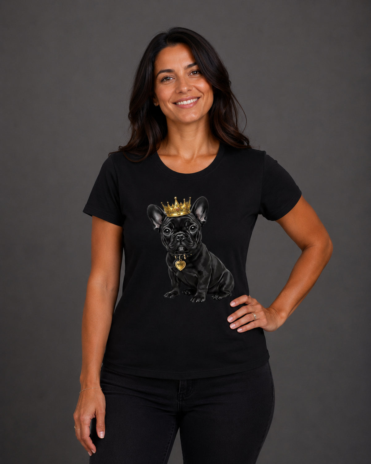 T-shirt Regular Bullblack