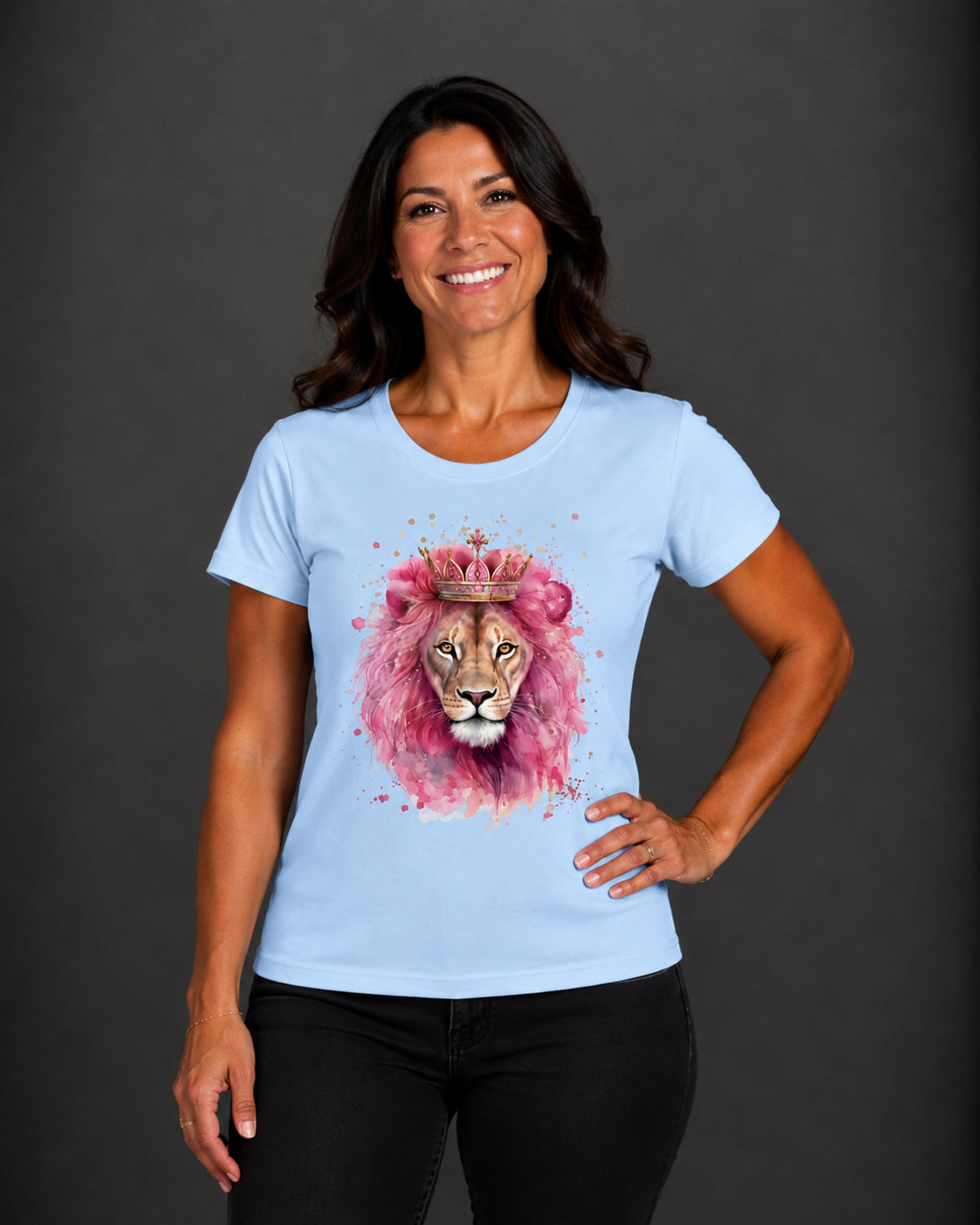 T-shirt Regular Pinklion