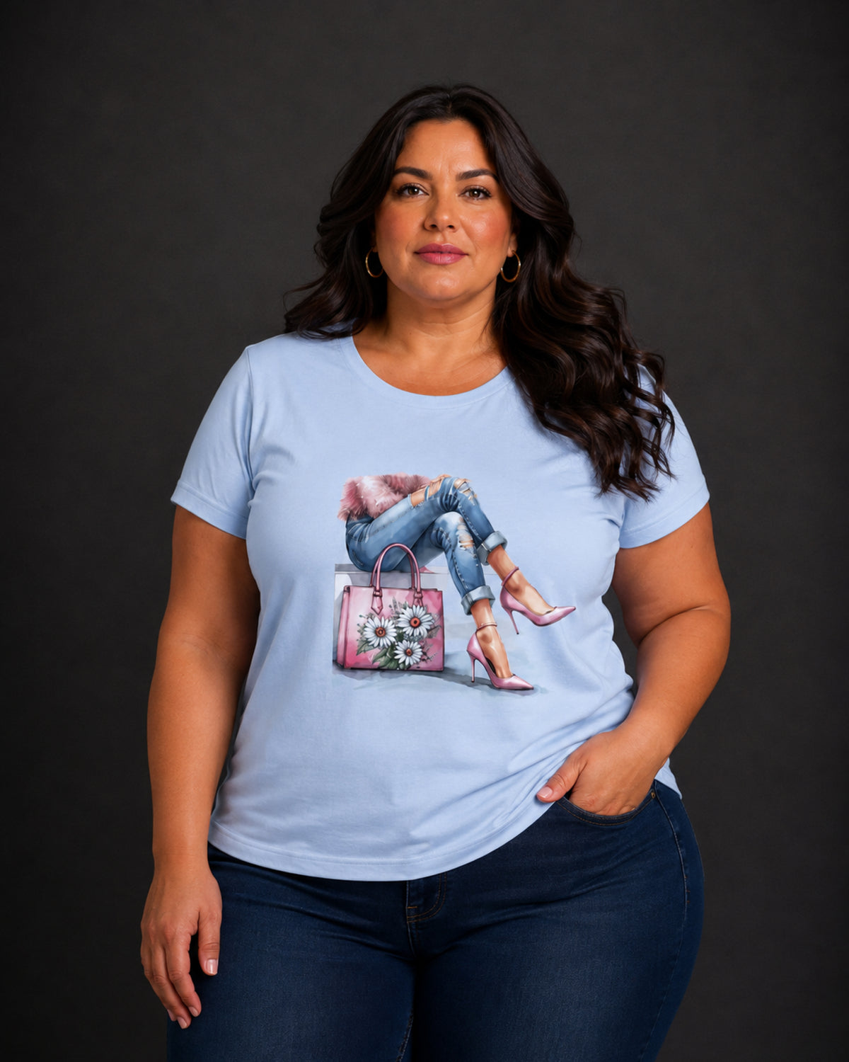 T-shirt Curvy Fashion