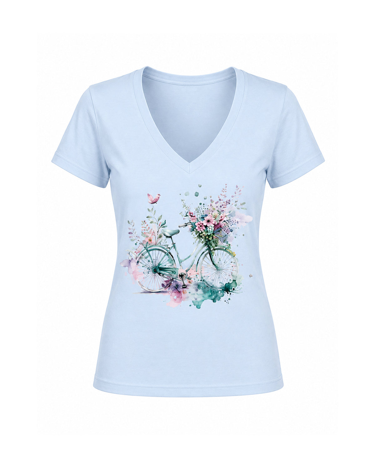 T-shirt Curvy Bike
