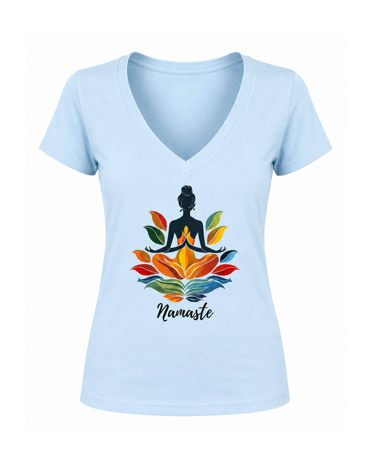 T-shirt Curvy Namaste