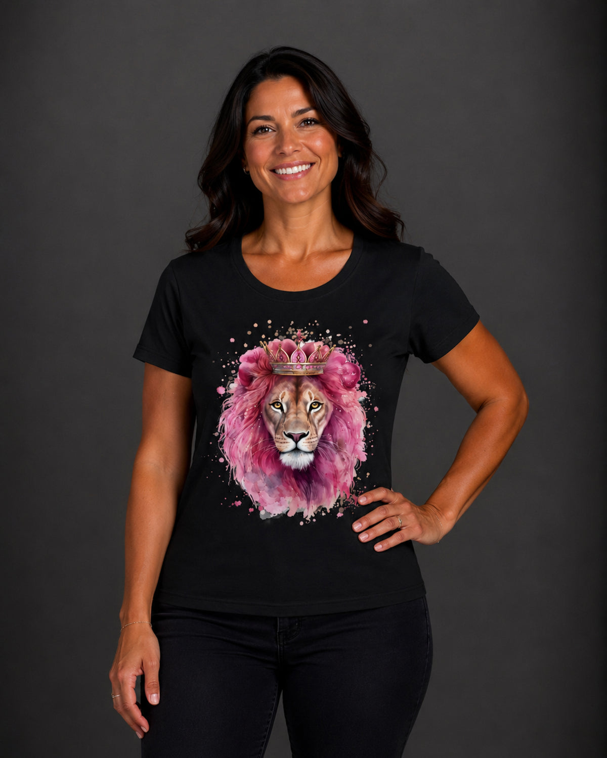T-shirt Regular Pinklion