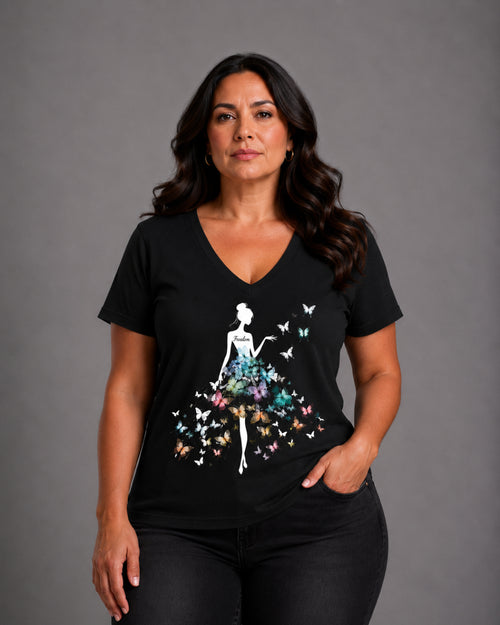 Carica immagine 1 in visualizzazione galleria. T-shirt Curvy Dressfly