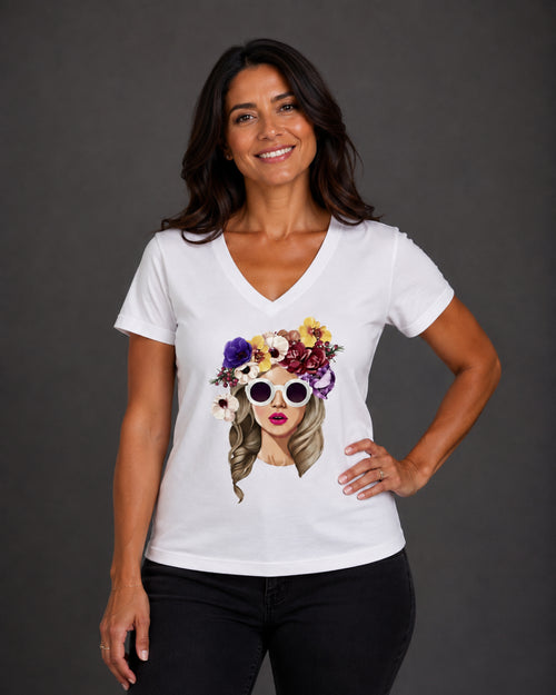 Carica immagine 1 in visualizzazione galleria. T-shirt Regular Flowoman
