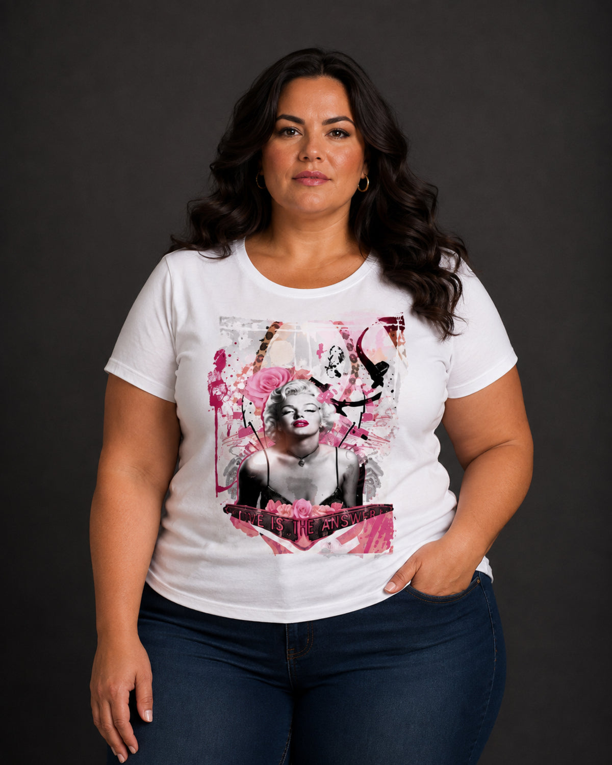 T-shirt Curvy Icon