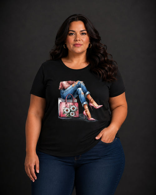 Carica immagine 1 in visualizzazione galleria. T-shirt Curvy Fashion