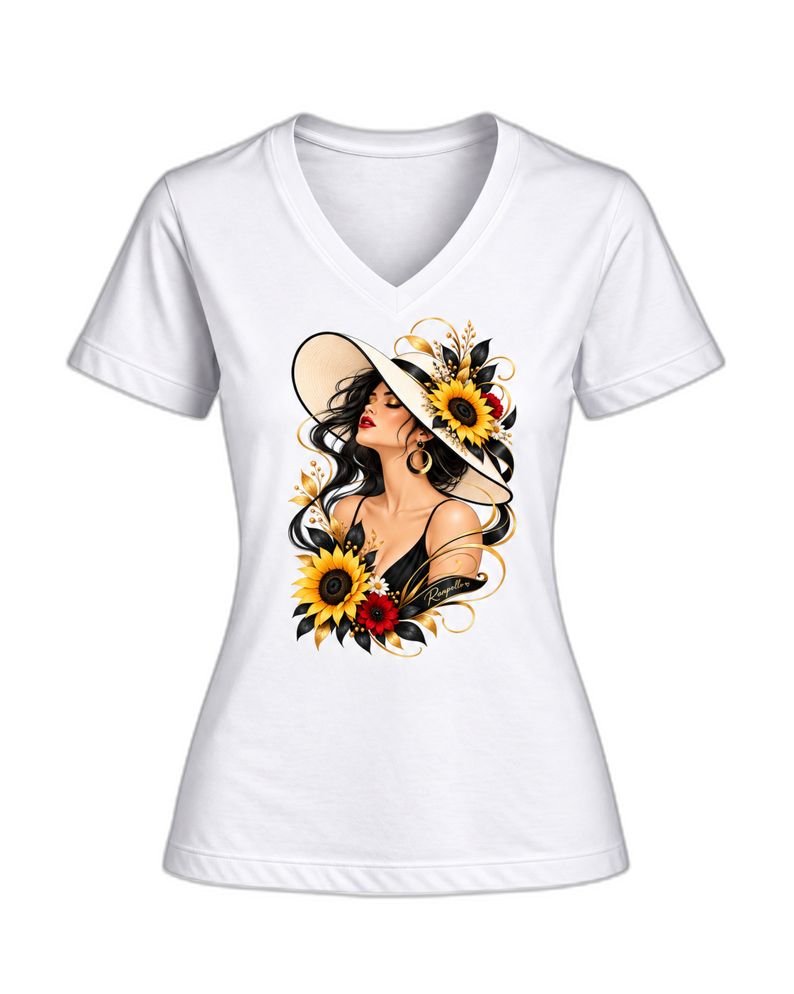 T-shirt Curvy Blacksun