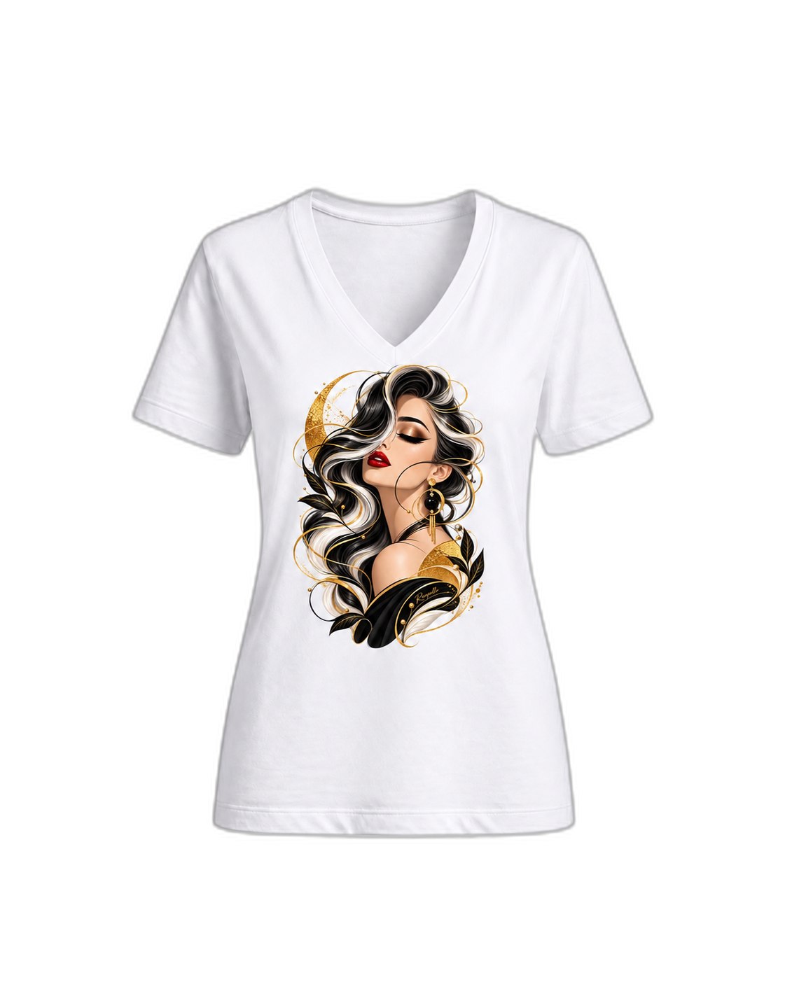 T-shirt Curvy Blackmoon