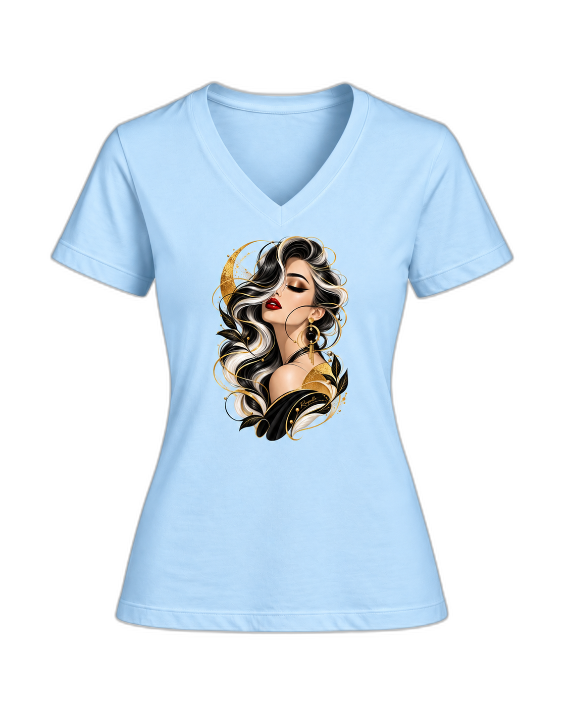 T-shirt Curvy Blackmoon