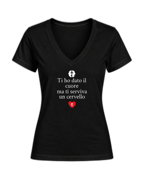 Carica immagine 1 in visualizzazione galleria. T-shirt Curvy Cervello