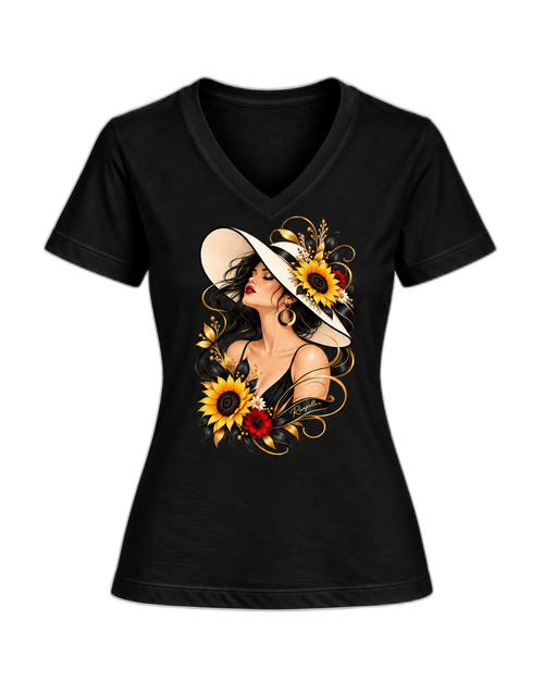 Carica immagine 1 in visualizzazione galleria. T-shirt Curvy Blacksun