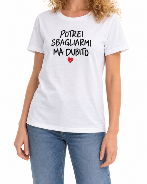 Carica immagine 1 in visualizzazione galleria. T-shirt Regular Dubito