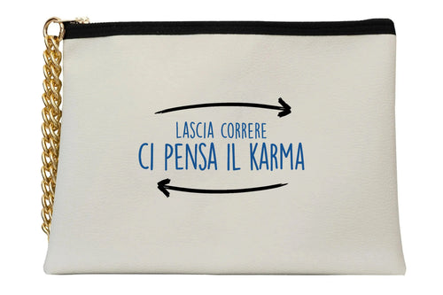 Load image 1 in gallery view. Karma Clutch Bag