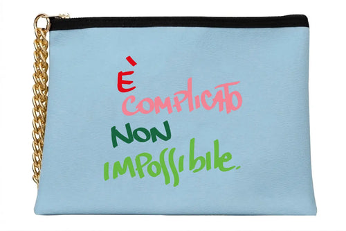 Load image 1 in gallery view. Nonimpossibile Clutch Bag