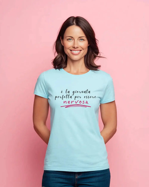 Carica immagine 1 in visualizzazione galleria. T-shirt Regular Nervosa