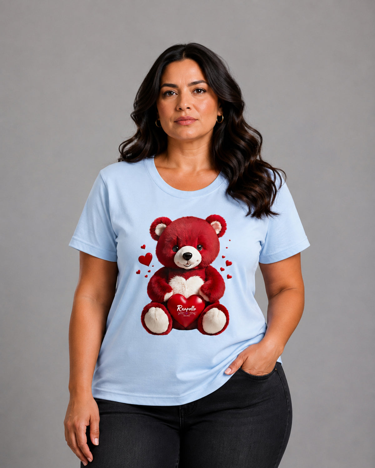 T-shirt Curvy Redbear