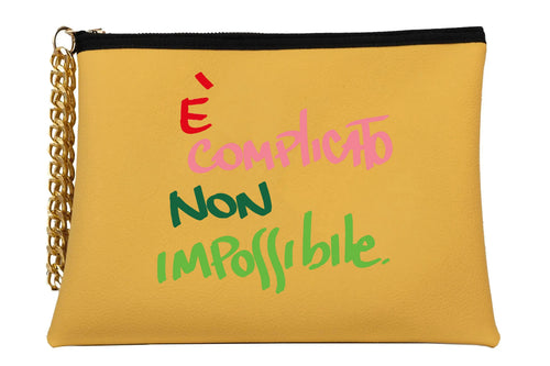 Load image 1 in gallery view. Nonimpossibile Clutch Bag