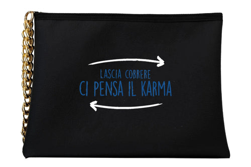 Load image 1 in gallery view. Karma Clutch Bag