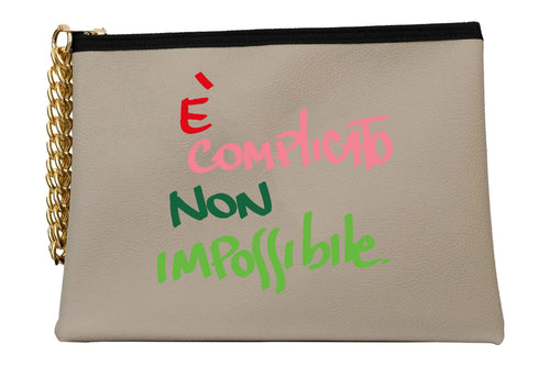 Load image 1 in gallery view. Nonimpossibile Clutch Bag