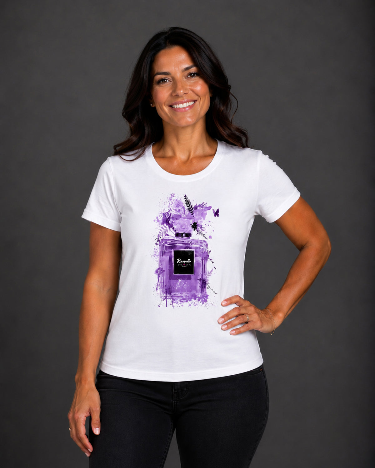 T-shirt Regular Purpeparf