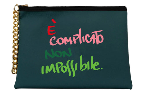 Load image 1 in gallery view. Nonimpossibile Clutch Bag